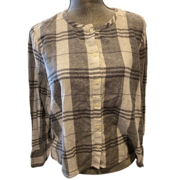 Madewell Plaid Button Down Shirt - Picture 1 of 10